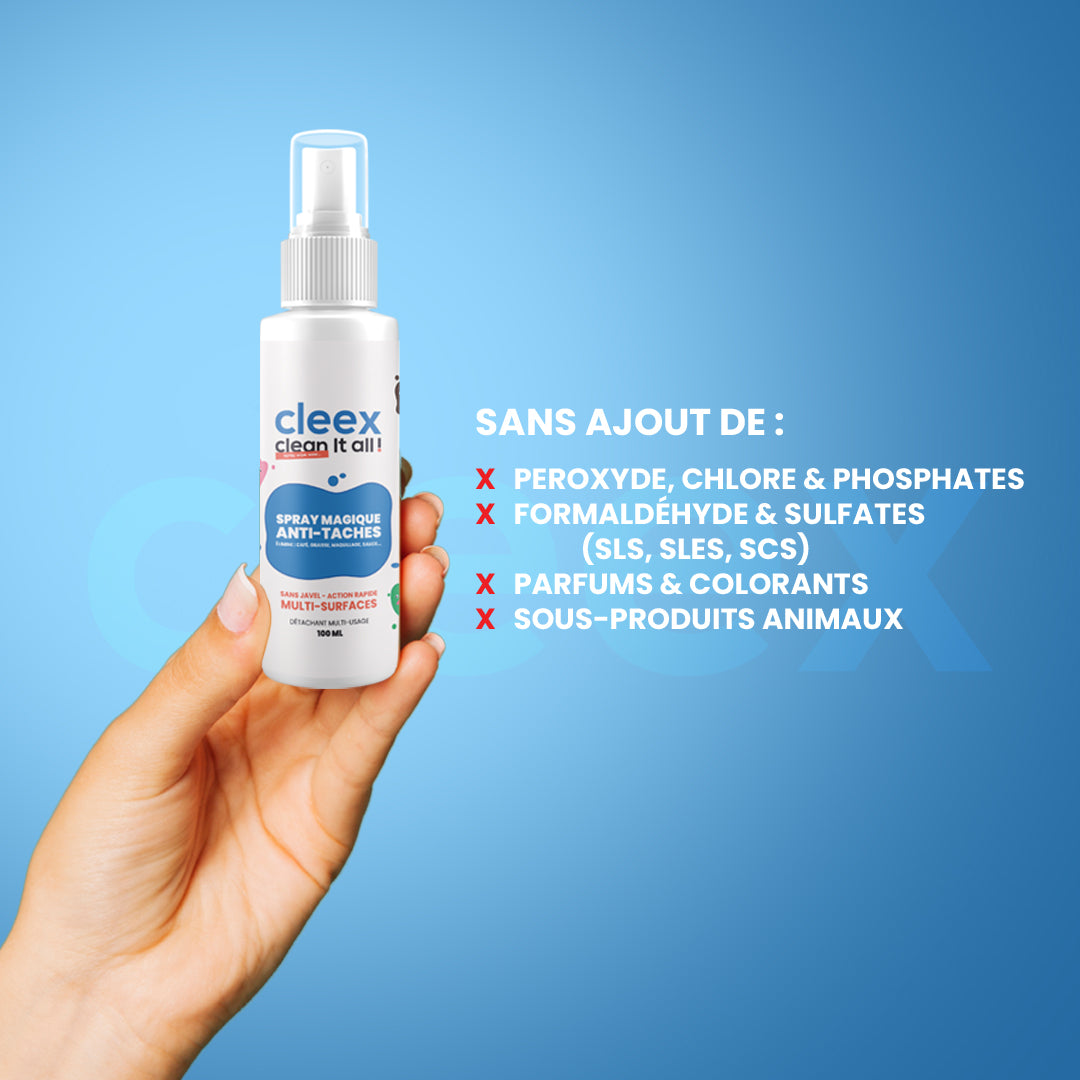 Cleex – Spray Magique Anti-Taches 100 ml