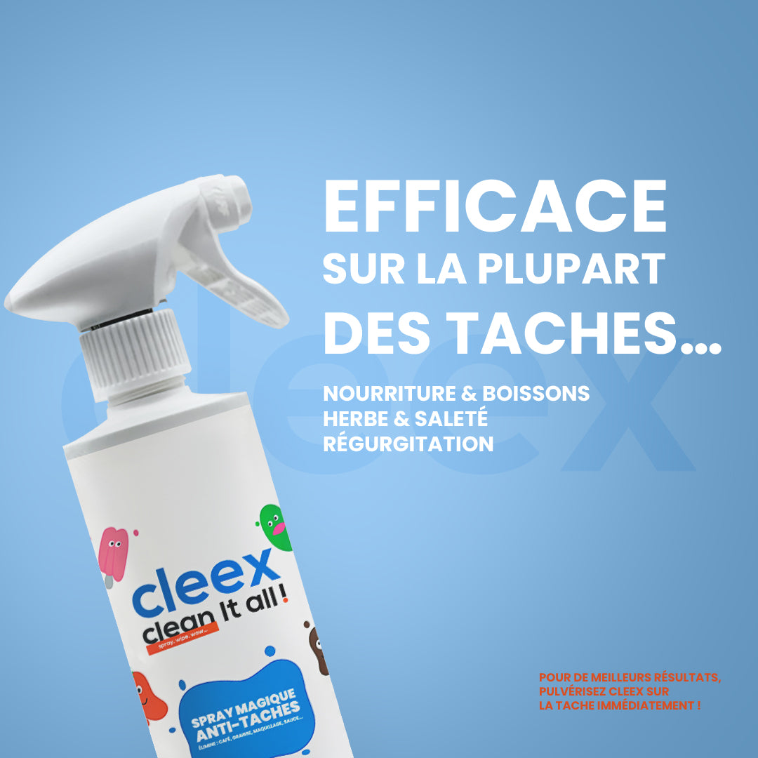 Cleex – Spray Magique Anti-Taches 500 ml