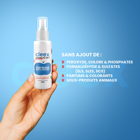Cleex – Spray Magique Anti-Taches 100 ml